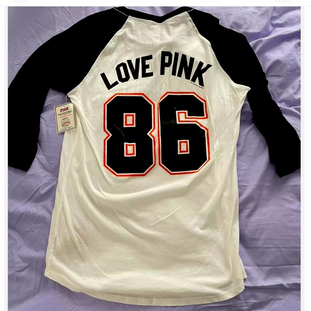 Marlins Victoria secret baseball tee